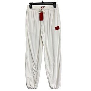 New Mens Hugo Bodywear Neve Cozy‎ Sweatpants in Off White